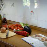 Die Arbeitsfläche bietet Platz