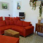 Sofalandschaft mit TV